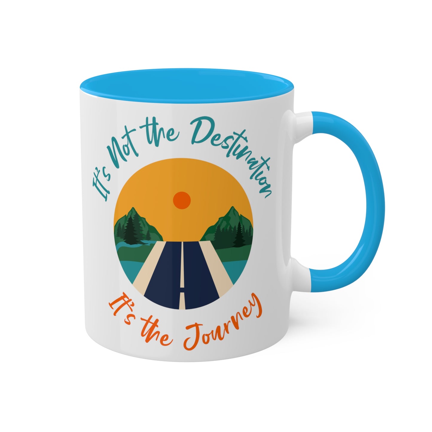 Stay Down Colorful Mugs, 11oz