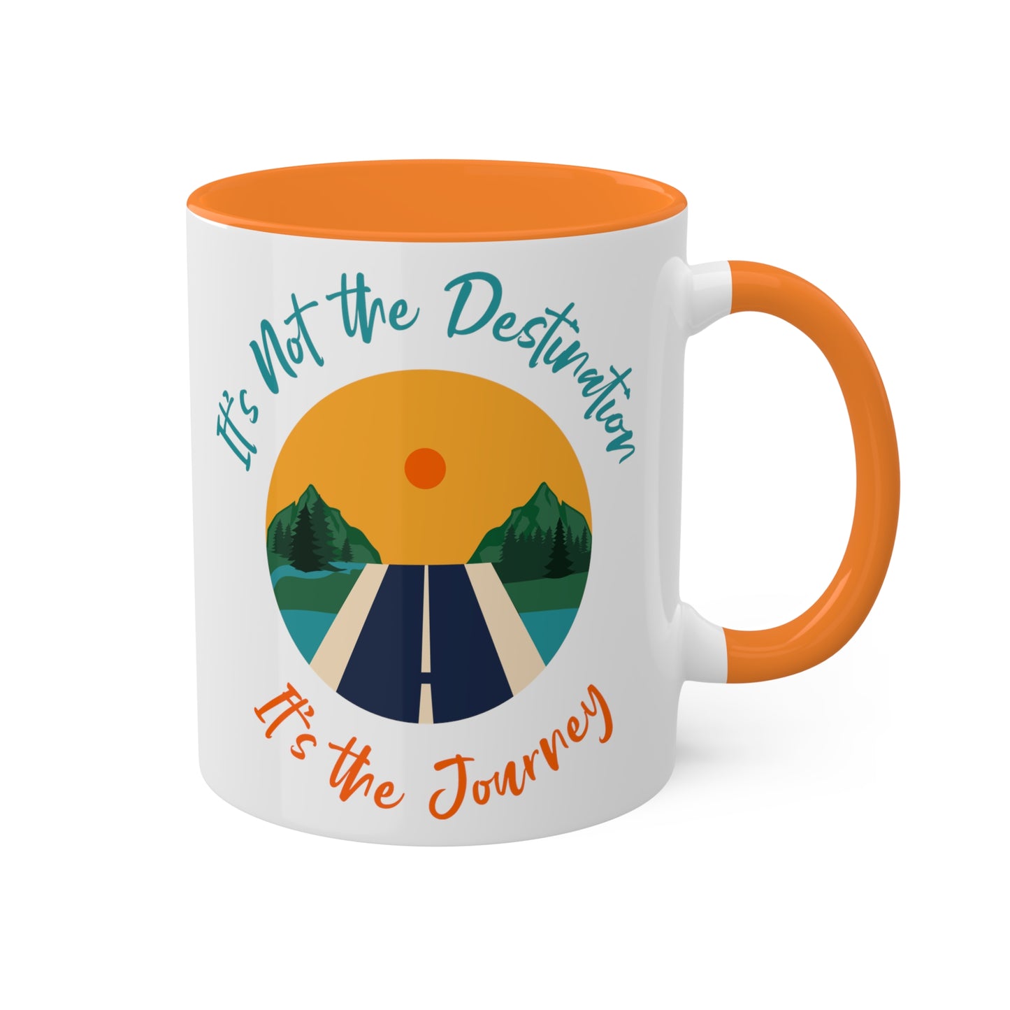 Stay Down Colorful Mugs, 11oz