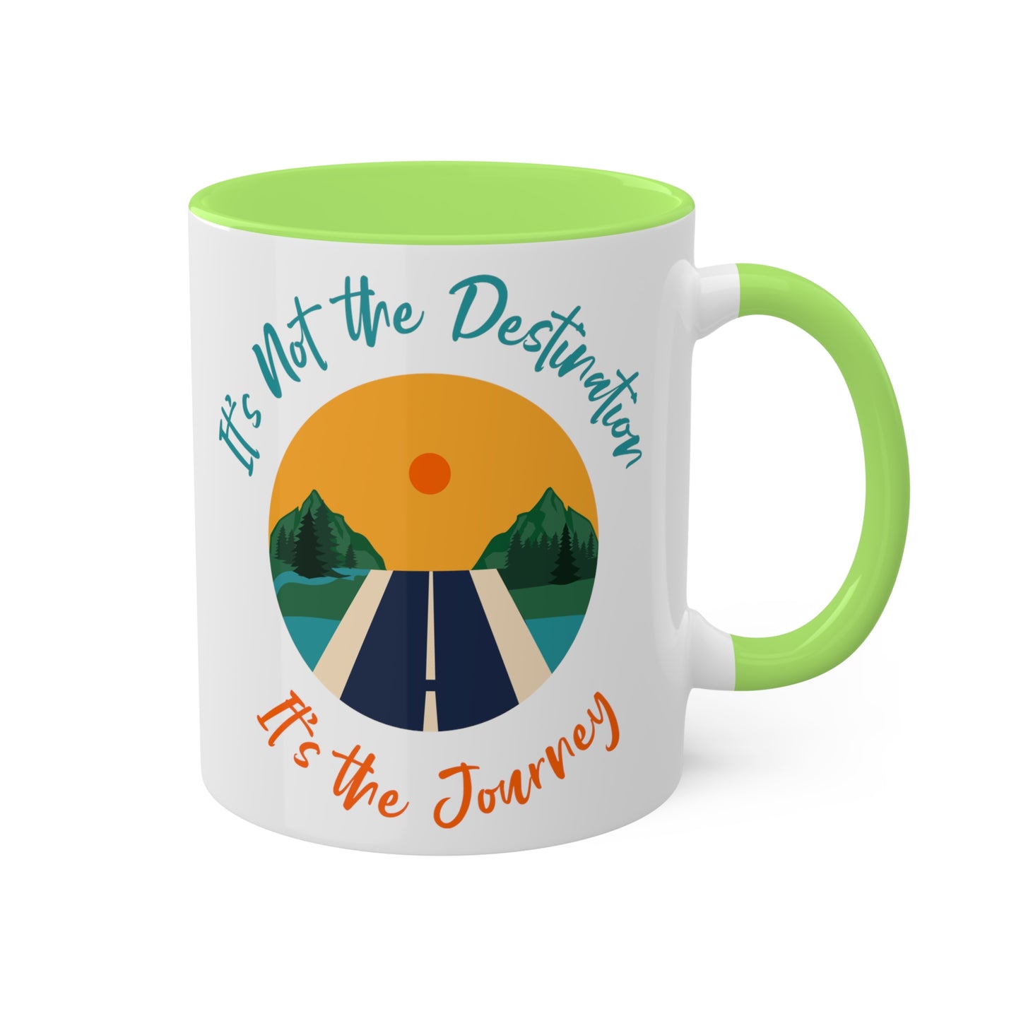 Stay Down Colorful Mugs, 11oz