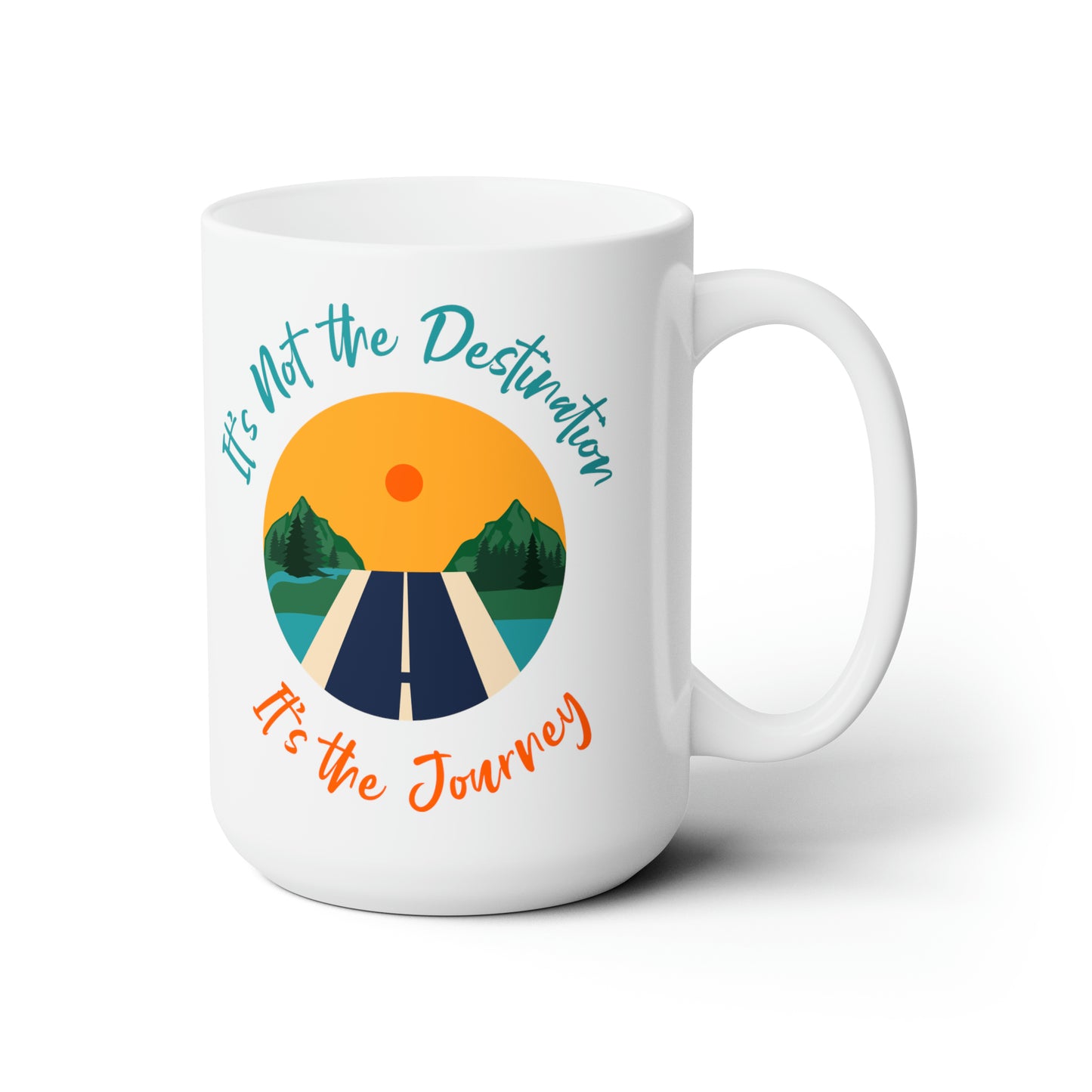 Stay Down Ceramic Mug 15oz