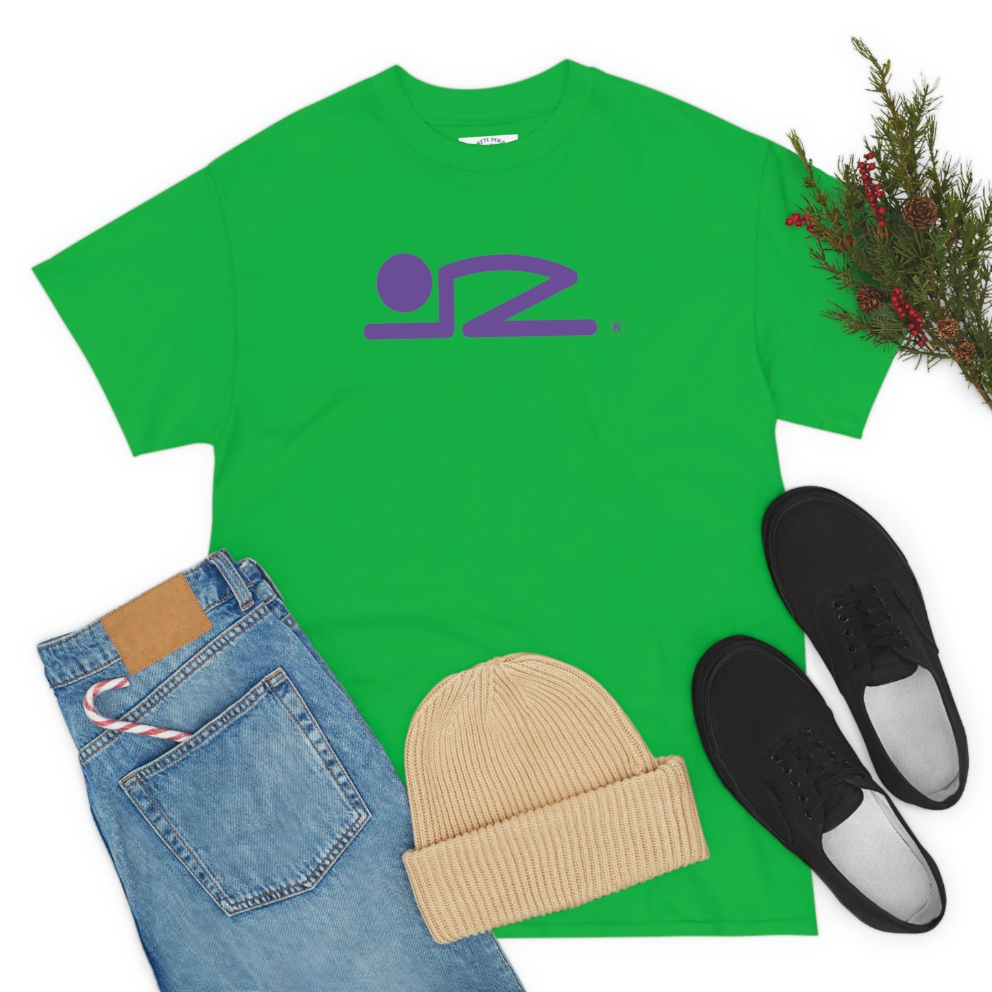 Purple GIGATTI Cotton Tee